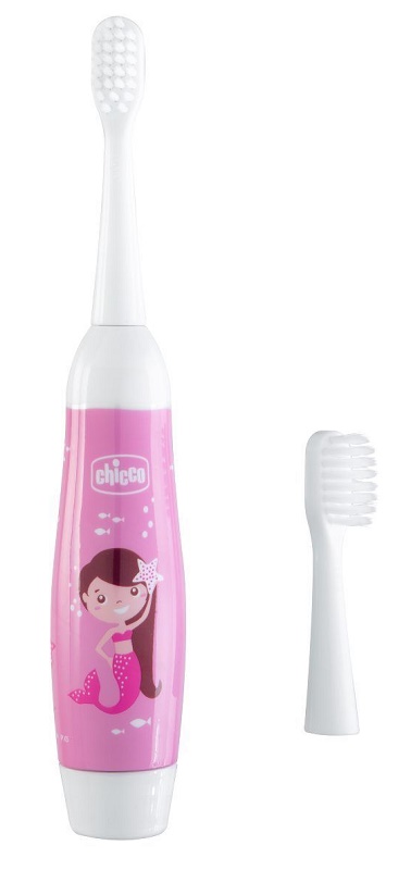CHICCO SPAZZOLINO ELETTRICO ROSA - Farmaciapacini.it