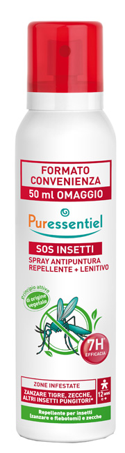 PURESSENTIEL SPRAY ANTIPUNTURA SOS INSETTI PMC 200 ML - Farmaciapacini.it