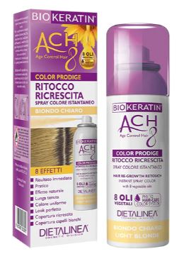 BIOKERATIN ACH8 COLOR PRODIGE RITOCCO RICRESCITA BIONDO CHIARO 75 ML DIETALINEA - Farmaciapacini.it