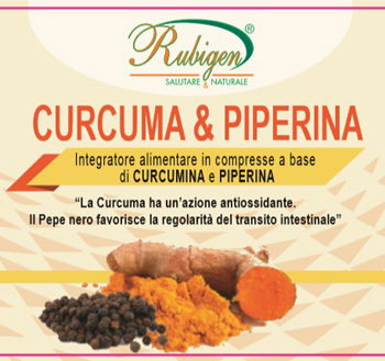 CURCUMA & PIPERINA RUBIGEN 120 COMPRESSE DA 500 MG - Farmaciapacini.it