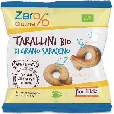 ZER% GLUTINE TARALLINI DI GRANO SARACENO 30 G - Farmaciapacini.it