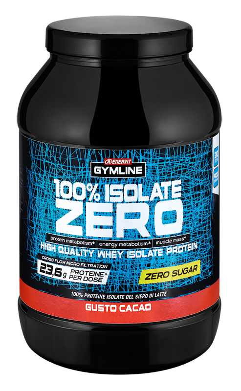 GYMLINE 100% WHEY ISO ZERO CACAO 900 G - Farmaciapacini.it