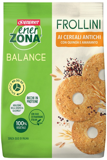 ENERZONA FROLLINI VEG CEREALI ANTICHI 250 G   - Farmaciapacini.it