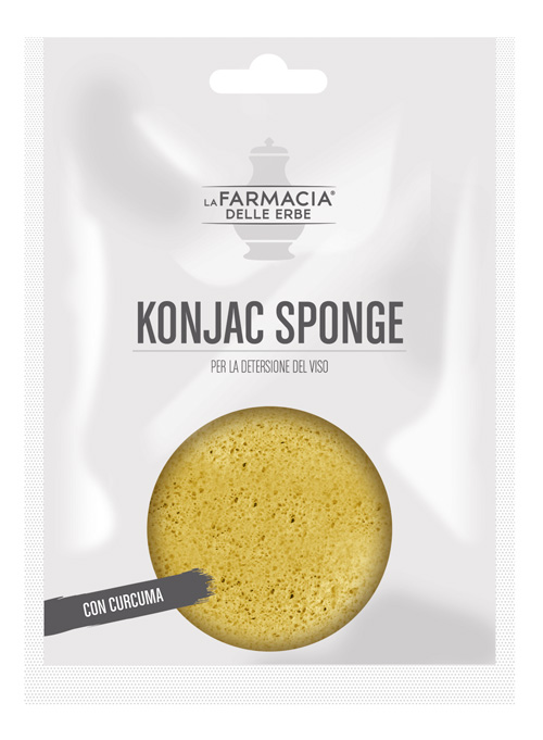FDE KONJAC SPONGE CURCUMA 1 PEZZO - Farmaciapacini.it