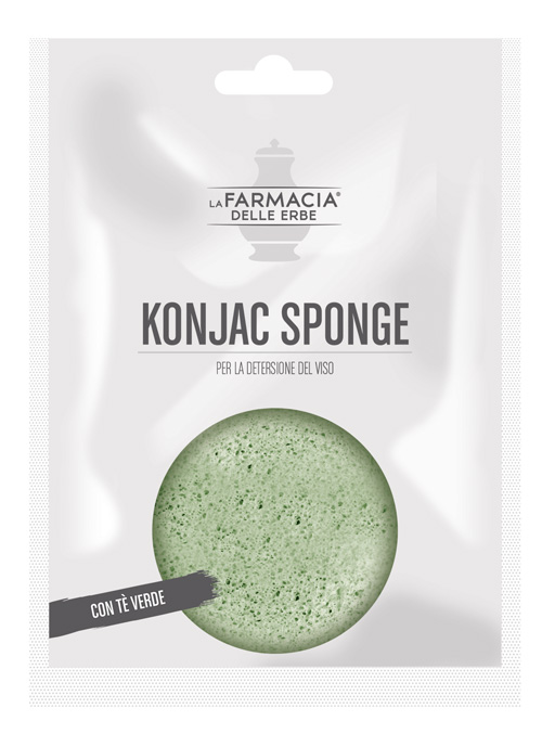 FDE KONJAC SPONGE TE' VERDE 1 PEZZO - Farmaciapacini.it