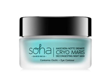 SOHA MASCHERA NOTTE DRENANTE CONTORNO OCCHI CRYO MARIS 15 ML - Farmaciapacini.it