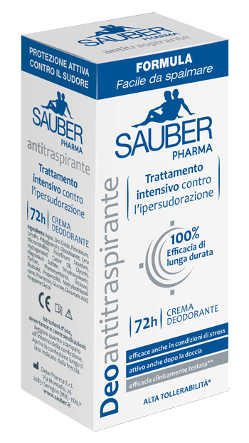SAUBER DEOANTITRASPIRANTE 72H CREMA 30 ML - Farmaciapacini.it