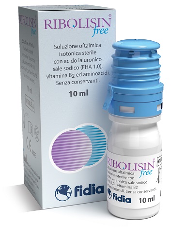 COLLIRIO SOLUZIONE OFTALMICA RIBOLISIN FREE 10 ML - Farmaciapacini.it