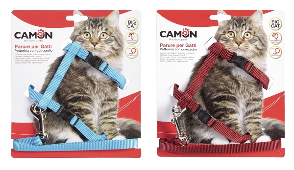 PARURE GUINZAGLIO + PETTORINA BIG CAT 13 MM - Farmaciapacini.it