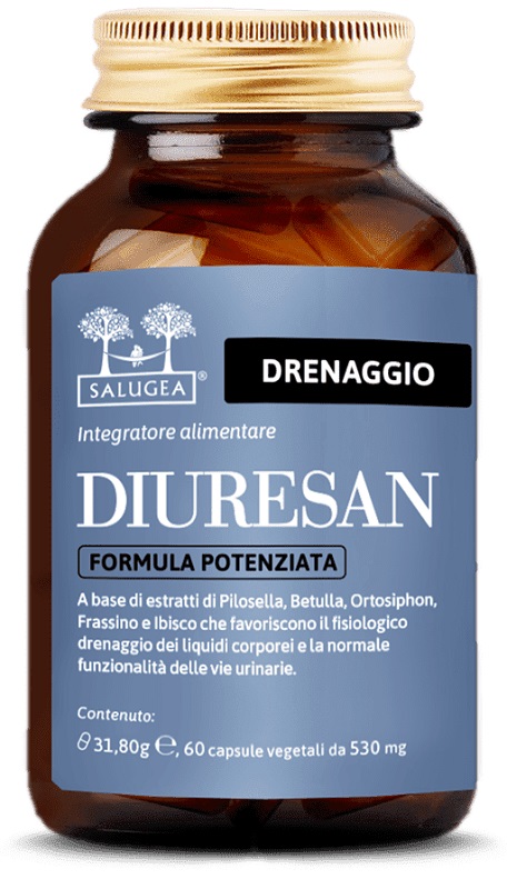SALUGEA DIURESAN FORMULA POTENZIATA 60 CAPSULE - Farmaciapacini.it