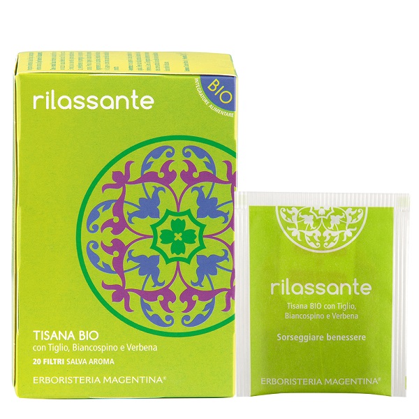 TISANA RILASSANTE BIO 20 FILTRI - Farmaciapacini.it