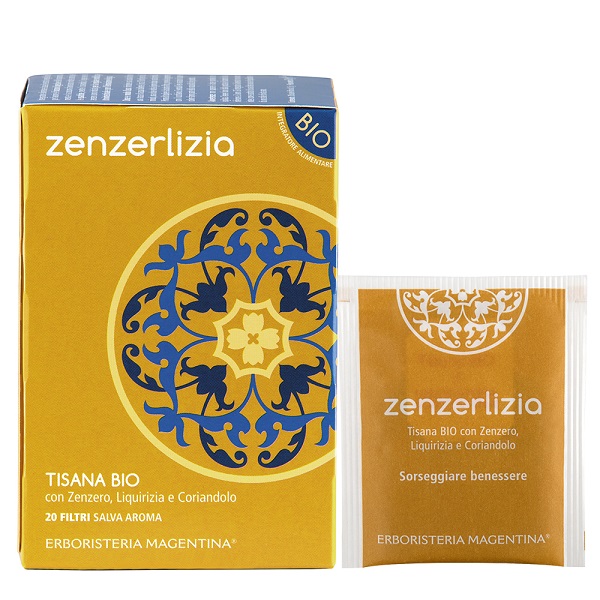 TISANA ZENZERLIZIA BIO 20 FILTRI - Farmaciapacini.it