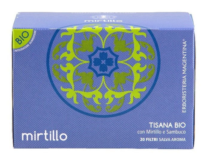 TISANA MIRTILLO BIO 20 FILTRI - Farmaciapacini.it