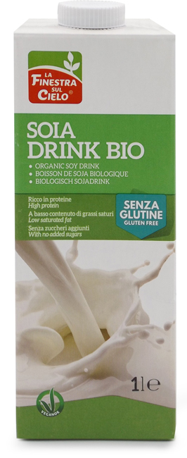 BEVANDA SOIA DRINK SENZA GLUTINE BIO 1 LITRO - Farmaciapacini.it