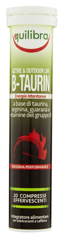 B TAURIN 20 COMPRESSE EFFERVESCENTI - Farmaciapacini.it