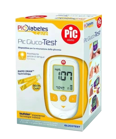 PIC KIT GLUCO GLUCOTEST DIAR - Farmaciapacini.it