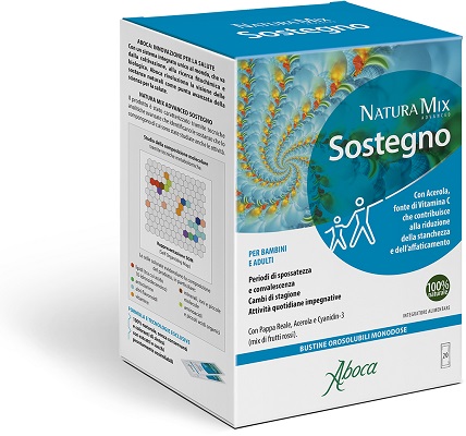 NATURA MIX ADVANCED SOSTEGNO OROSOLUBILE 20 BUSTINE - Farmaciapacini.it