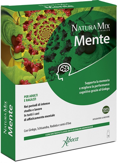NATURA MIX ADVANCED MENTE 10 FLACONCINI - Farmaciapacini.it