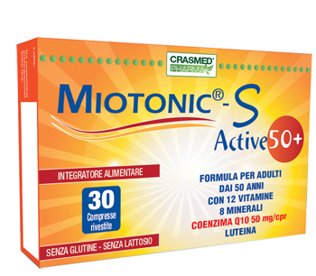 MIOTONIC-S ACTIVE 50+ 30 COMPRESSE - Farmaciapacini.it