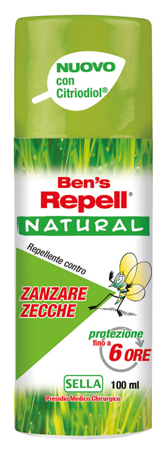 BENS REPELL NATURAL 100 ML - Farmaciapacini.it