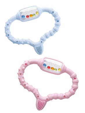 CURAPROX BABY ANELLO DA DENTIZIONE 1 PEZZO BLU - Farmaciapacini.it