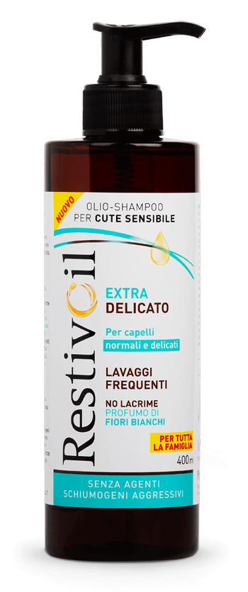 RESTIVOIL EXTRA DELICATO OLIO SHAMPOO PER CUTE SENSIBILE 400 ML - Farmaciapacini.it