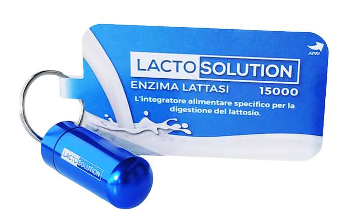 LACTOSOLUTION 15000 15 COMPRESSE CON PORTAPILLOLE - Farmaciapacini.it