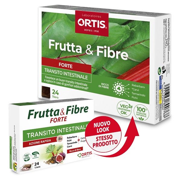 FRUTTA & FIBRE FORTE 24 CUBETTI - Farmaciapacini.it