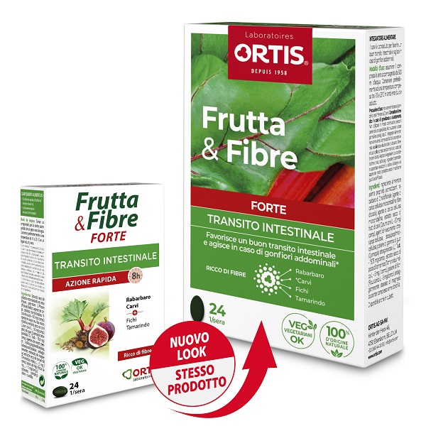 FRUTTA & FIBRE FORTE 24 COMPRESSE - Farmaciapacini.it