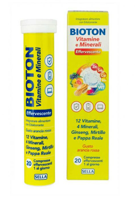 BIOTON VITAMINE E MINEALI 20 COMPRESSE - Farmaciapacini.it