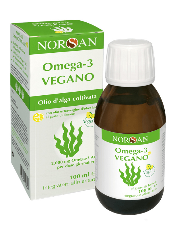 NORSAN OMEGA 3 VEGANO 100 ML AL GUSTO DI LIMONE - Farmaciapacini.it