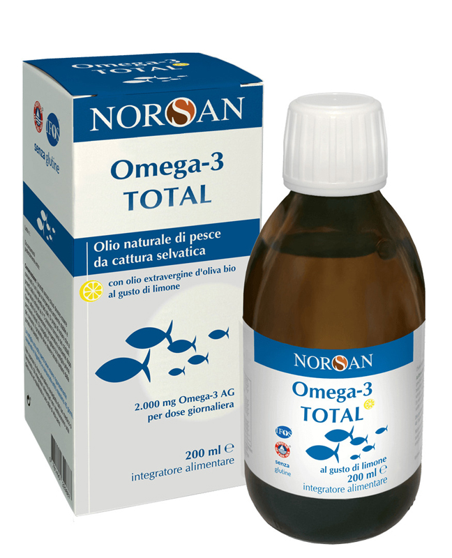 NORSAN OMEGA 3 TOTAL 200 ML GUSTO LIMONE - Farmaciapacini.it