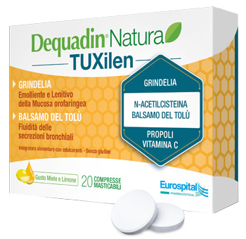 DEQUADIN NATURA TUXILEN 20 COMPRESSE - Farmaciapacini.it