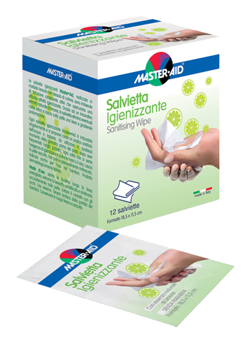 SALVIETTA IGIENIZZANTE 12 PEZZI - Farmaciapacini.it
