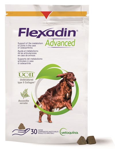FLEXADIN ADVANCED CANE TUTTE LE TAGLIE 30 TAVOLETTE APPETIBILI - Farmaciapacini.it