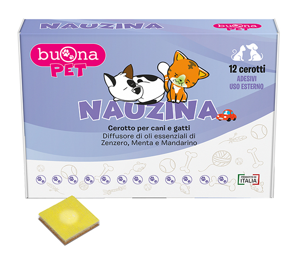 NAUZINA CEROTTO DIFFUSORE CANI GATTI 12 PEZZI - Farmaciapacini.it