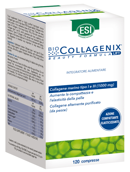 ESI BIOCOLLAGENIX 120 COMPRESSE - Farmaciapacini.it