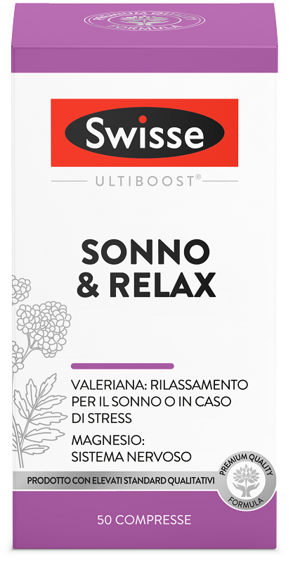 SWISSE VALERIANA SONNO RELAX 50 COMPRESSE - Farmaciapacini.it