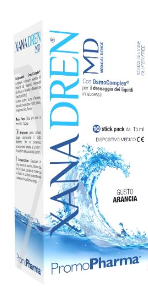 XANADREN MD ARANCIA 10 STICK PACK X 15 ML - Farmaciapacini.it
