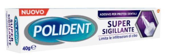 POLIDENT SUPER SIGILLANTE ADESIVO PROTESI DENTALE 40 G - Farmaciapacini.it