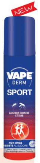 VAPE DERM SPORT SPRAY 100 ML - Farmaciapacini.it