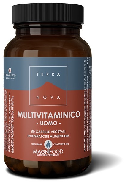 TERRANOVA MULTIVITAMINICO UOMO 50 CAPSULE - Farmaciapacini.it