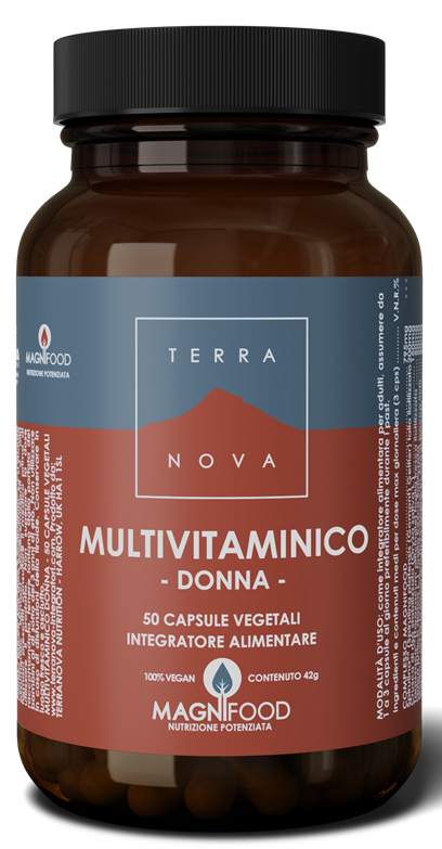 TERRANOVA MULTIVITAMINICO DONNA 50 CAPSULE - Farmaciapacini.it