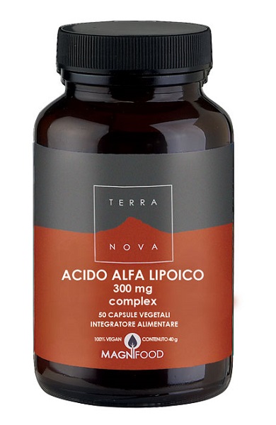 TERRANOVA ACIDO ALFA LIPOICO 300MG COMPLEX 50 CAPSULE - Farmaciapacini.it