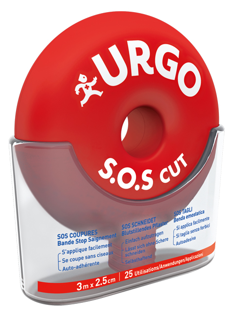 BENDA URGO SOS CUT 3X2,5CM - Farmaciapacini.it