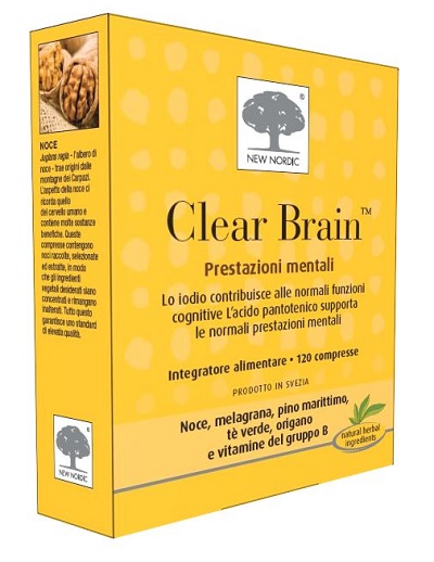 CLEAR BRAIN 120 COMPRESSE - Farmaciapacini.it