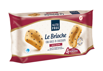 NUTRIFREE LE BRIOCHE GOCCE DI CIOCCOLATO 200 G - Farmaciapacini.it