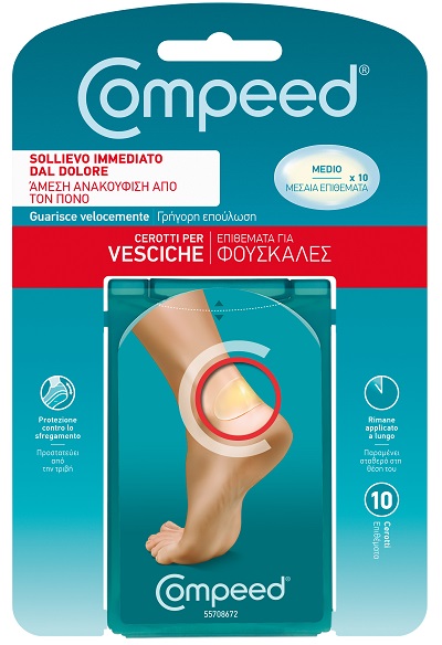 COMPEED CEROTTO VESCICHE MEDIO 10 PEZZI - Farmaciapacini.it