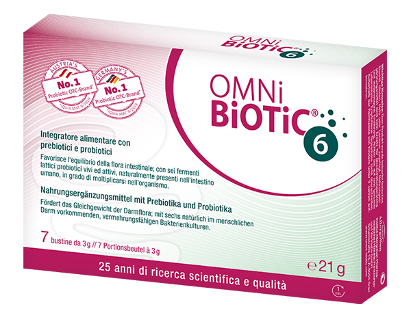 OMNI BIOTIC 6 POLVERE 7 BUSTINE DA 3 G - Farmaciapacini.it