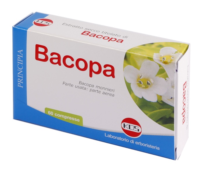 BACOPA MONNIERI ESTRATTO SECCO 60 COMPRESSE - Farmaciapacini.it